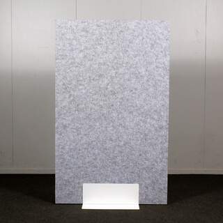 Lattiaseinäke 80 x 131 cm, harmaa / valkoinen