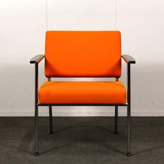 Martela Form nojatuoli, Oranssi / kromi