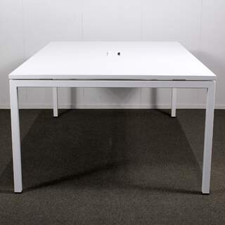 Narbutas Nova neuvottelupöytä 120 x 180 cm, valkoinen