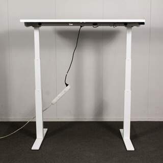 Medzes sähköpöytä 80 x 160 cm, Valkoinen