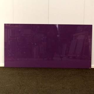 Lintex Mood Wall lasinen ilmoitustaulu 150*75 cm, violetti.