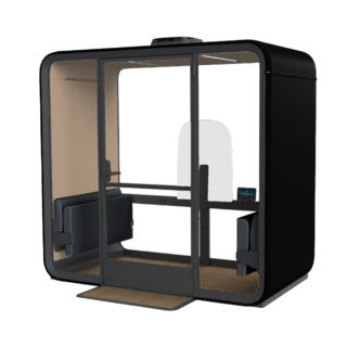 Framery Four Accessible, Black Ultramatt, Vapautuu 09/2026
