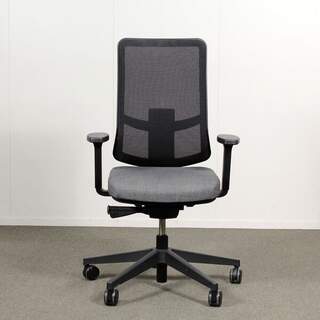 Martela James Työtuoli, Harmaa / Musta, Verkkoselkä