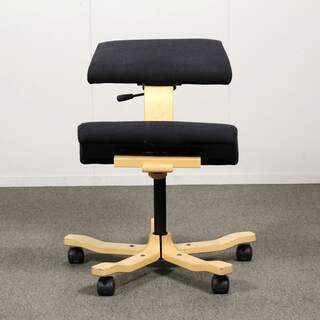 Varier Wing Balans työtuoli, musta / puu