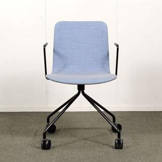 Matela Sola neuvottelutuoli, Sininen / musta, käsinojat