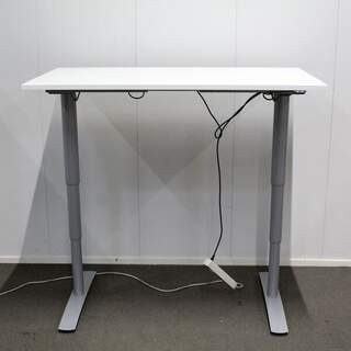 Isku Sähköpöytä 80 x 140cm, valkoinen / harmaa