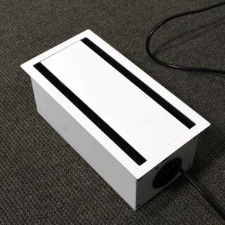 Götessons Bi-Box johtoluukku, pieni, valkoinen