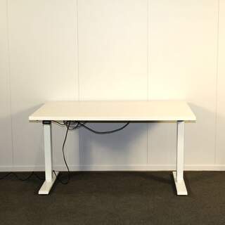 DUO Basic Sähköpöytä 80 x 160 cm, Valkoinen