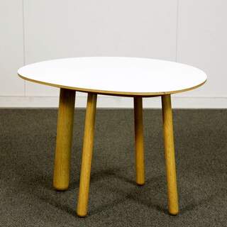 Original Habitek Works Morris sohvapöytä, valkoinen / puu
