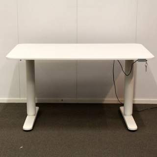 Ikea Bekant sähköpöytä, valkoinen, 120x80 cm