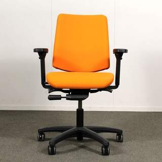 Martela James työtuoli, Oranssi, käsinojat