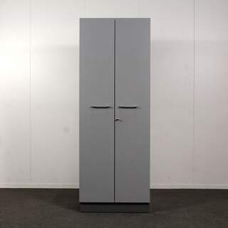 Martela Combo vaatekaappi, Valkoinen / harmaa, Korkeus 166cm