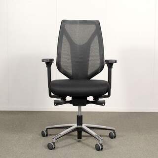 Royal työtuoli, Musta, 4D-Käsinojat, verkkoselkä