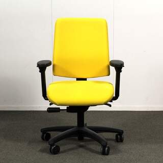 Martela James työtuoli, Keltainen, käsinojat