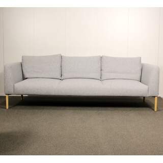 Martela Nooa sohva, harmaa, 3-istuttava