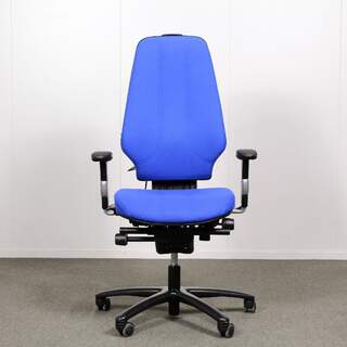 Martela Logic 400 työtuoli, sininen, käsinojat