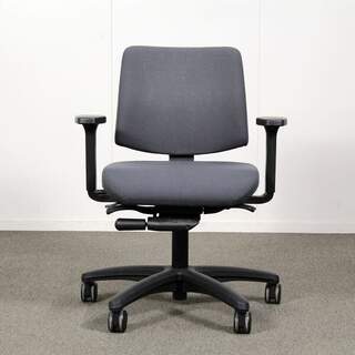 Martela James työtuoli, Harmaa, käsinojat