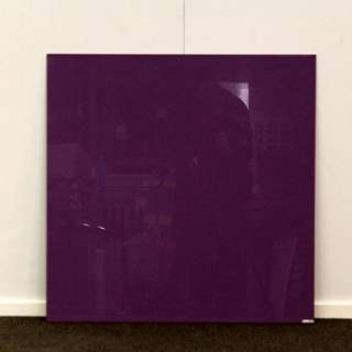 Lintex Mood Wall lasinen ilmoitustaulu 75*75 cm, violetti.