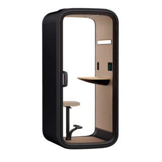 Framery One Compact, Musta, Vapautuu 9/2025