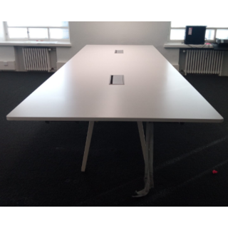 Vitra Joyn neuvottelupöytä 140 x 400 cm, Valkoinen