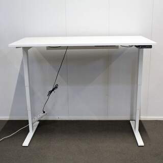 DUO Premium sähköpöytä 80 x 120cm, Valkoinen