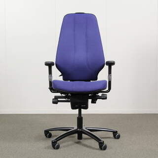 Martela Logic 400 työtuoli, sininen, käsinojat