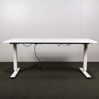 EFG sähköpöytä 80 x 160 cm, valkoinen