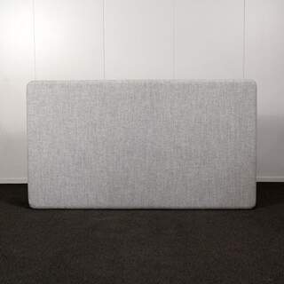 Narbutas pöytäseinäke 160 x 90 cm, vaalean harmaa
