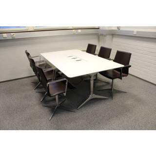 Neuvotteluryhmä kuudelle, EFG HideTech neuvottelupöytä & Four Design FourCast tuolit