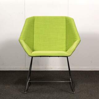 Vivero Rosebud nojatuoli, Vaaleanvihreä / kromi