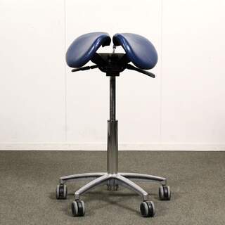 Salli satulatuoli, Sininen nahka