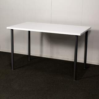 Yleispöytä 60 x 120cm, Valkoinen / harmaa