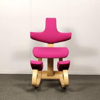 Varier Thatsit balans polvituoli, Pinkki / puu