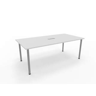 DUO Basic neuvottelupöytä 100 x 200 cm + Kompakt S5 sähköluukku