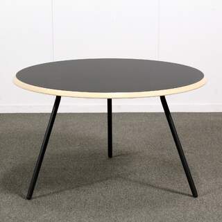 Woud Soround sohvapöytä, halkaisija 75 cm, musta,