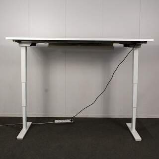 Sähköpöytä 80 x 180cm, valkoinen