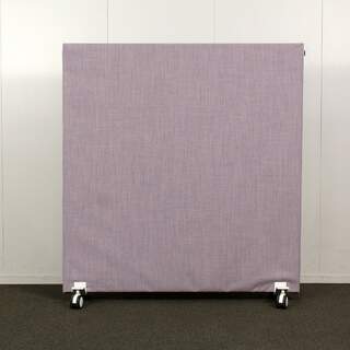 Martela Face lattiaseinäke K 130 L120, lila, pyörällinen jalusta