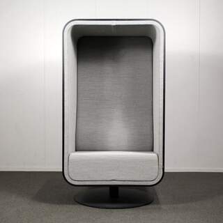 LOOOK Industries Box Lounger, Musta / harmaa