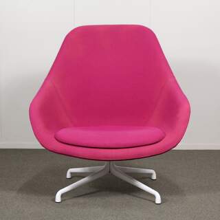 Hay About A Lounge chair 91, Punainen / Valkoinen