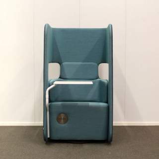 Martela Podseat nojatuoli, kangas turkoosi  / sinivihreä