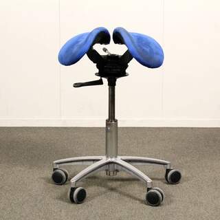 Salli satulatuoli, Sininen kangas