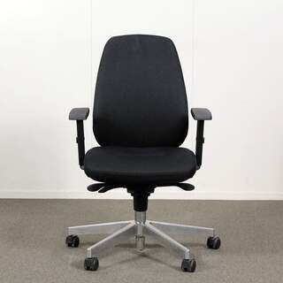 Offisline työtuoli, Käsinojat, musta