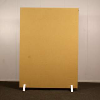 Martela Face lattiaseinäke 170 x 120 cm, okra