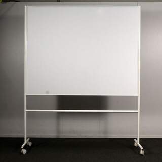 Lintex One Mobile kirjoitustaulu, valkoinen, 196x156 cm