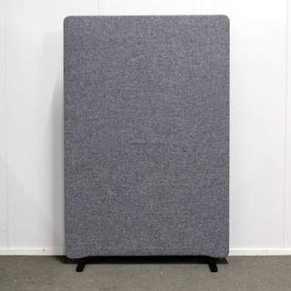 Lintex lattiaseinäke, Harmaa 100 x 151 cm, Mustat jalat