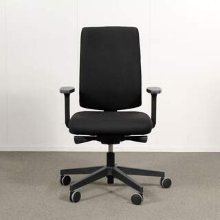 Martela James työtuoli, Musta, käsinojat