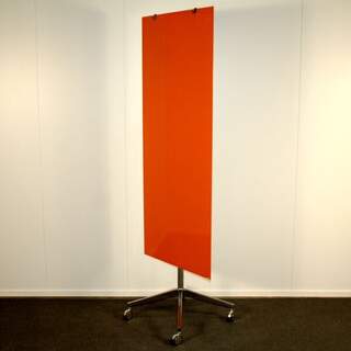 Lintex MOOD Mobile kirjoitustaulu, 196x65x50 cm, Oranssi