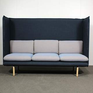 Sancal Rew korkea sohva, sininen / siniharmaa