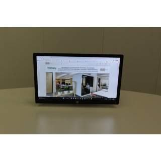HP Elitedisplay E232 näyttö + näytön tukivarsi.
