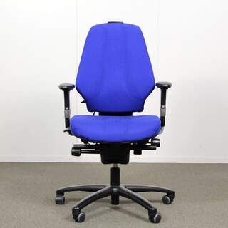 Martela Logic 300 työtuoli, sininen, käsinojat. D2839